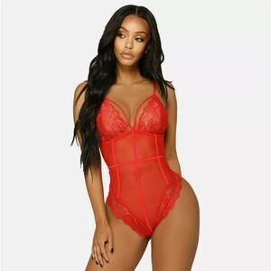 Lace Bodysuit One Piece Teddy Underwear Shapewear
